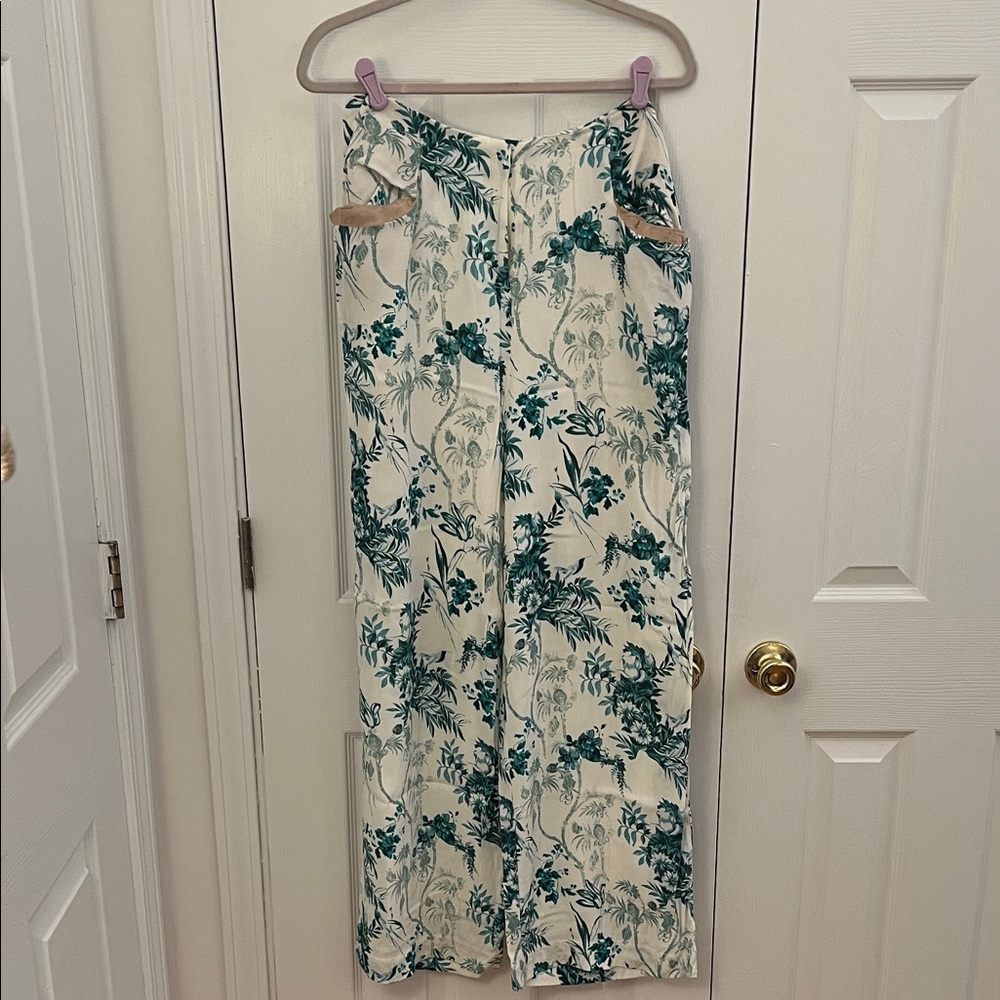Anthropologie Floral Print Women's Pants
